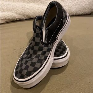Youth Vans slip on sneakers